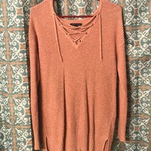 American Eagle Waffle Knit Sweater